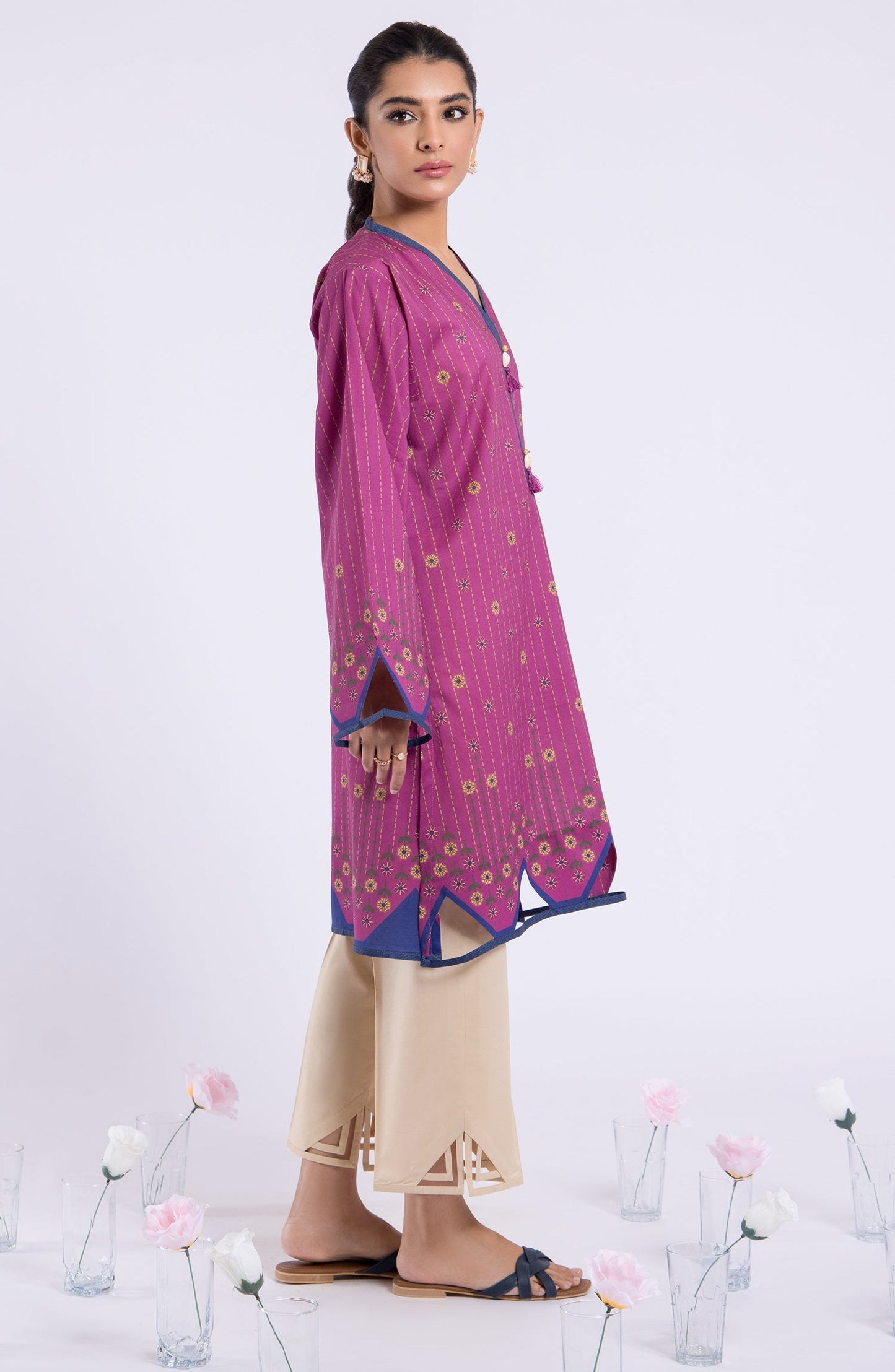 Orient - Stitched 1 Piece Printed Lawn Shirt