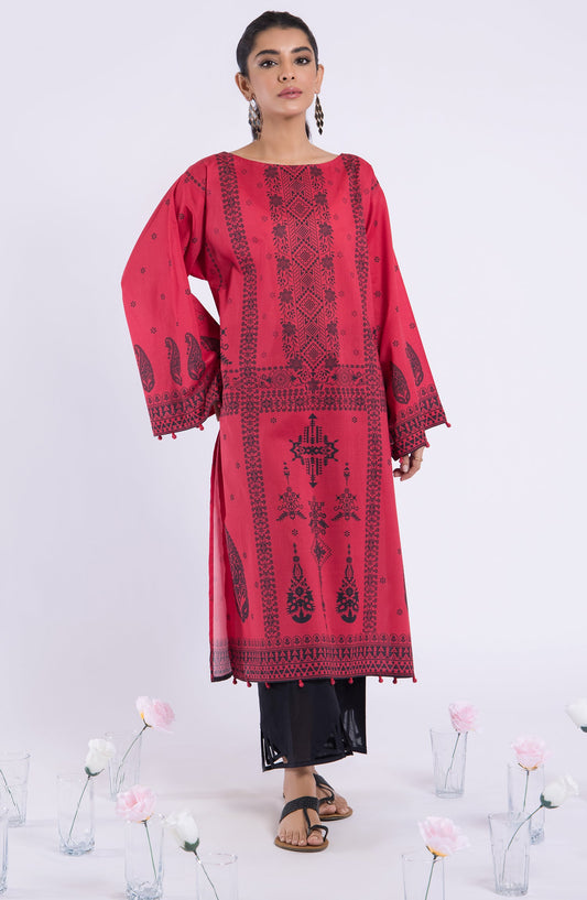 Orient - Unstitched 1 Piece Printed Lawn Shirt