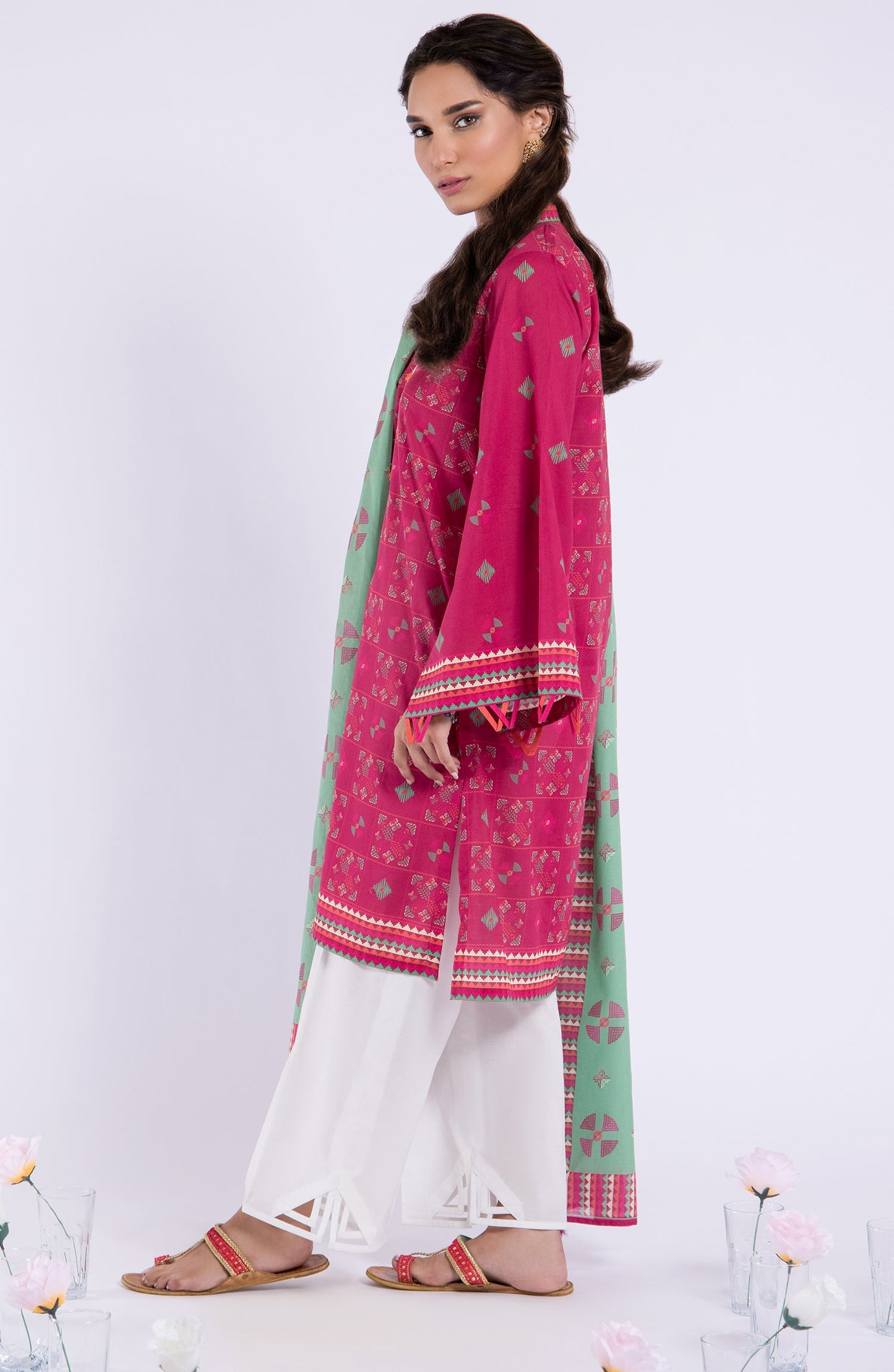 Orient - Stitched 2 Piece Printed Lawn Shirt and Lawn Dupatta
