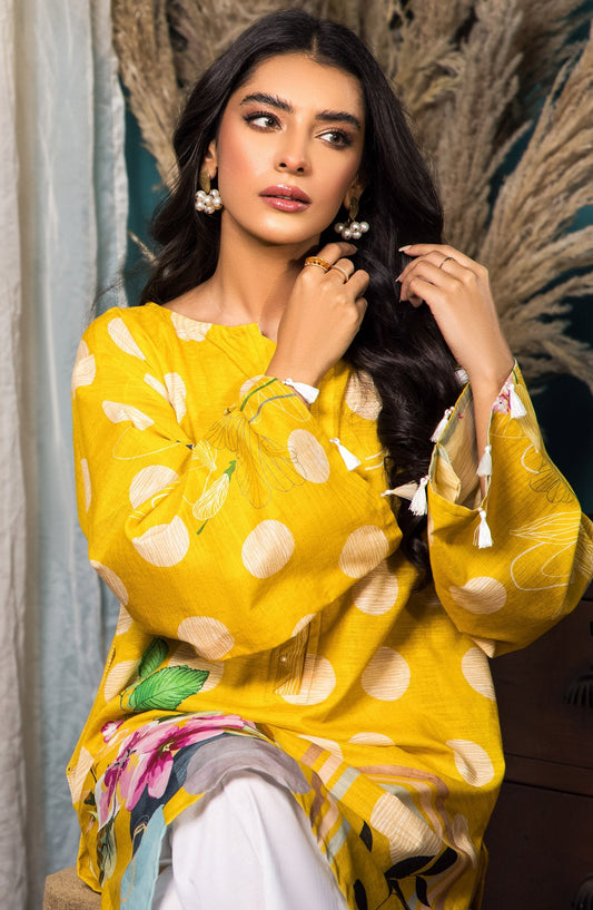 Orient - Unstitched 1 Piece Printed Khaddar Shirt