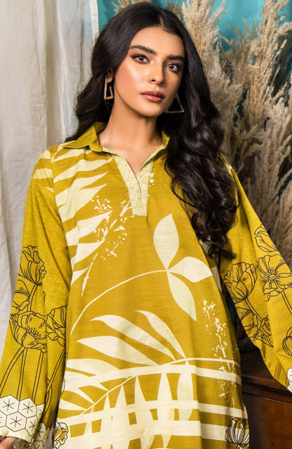 Orient - Unstitched 1 Piece Printed Khaddar Shirt