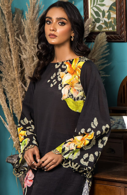 Orient - Unstitched 1 Piece Printed Khaddar Shirt