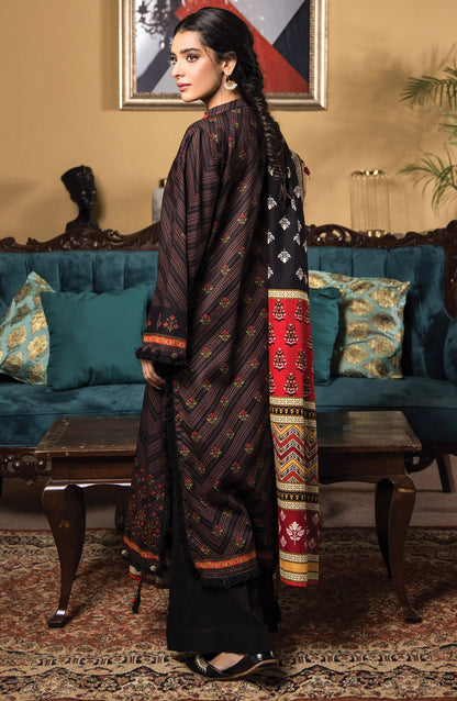 Orient - Unstitched 3 Piece Embroidered Cottel Shirt , Cottel Pant and Cottel Dupatta