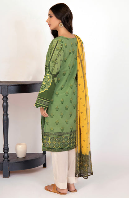 Orient - Unstitched 2 Piece Printed Lawn Shirt and Chiffon Dupatta