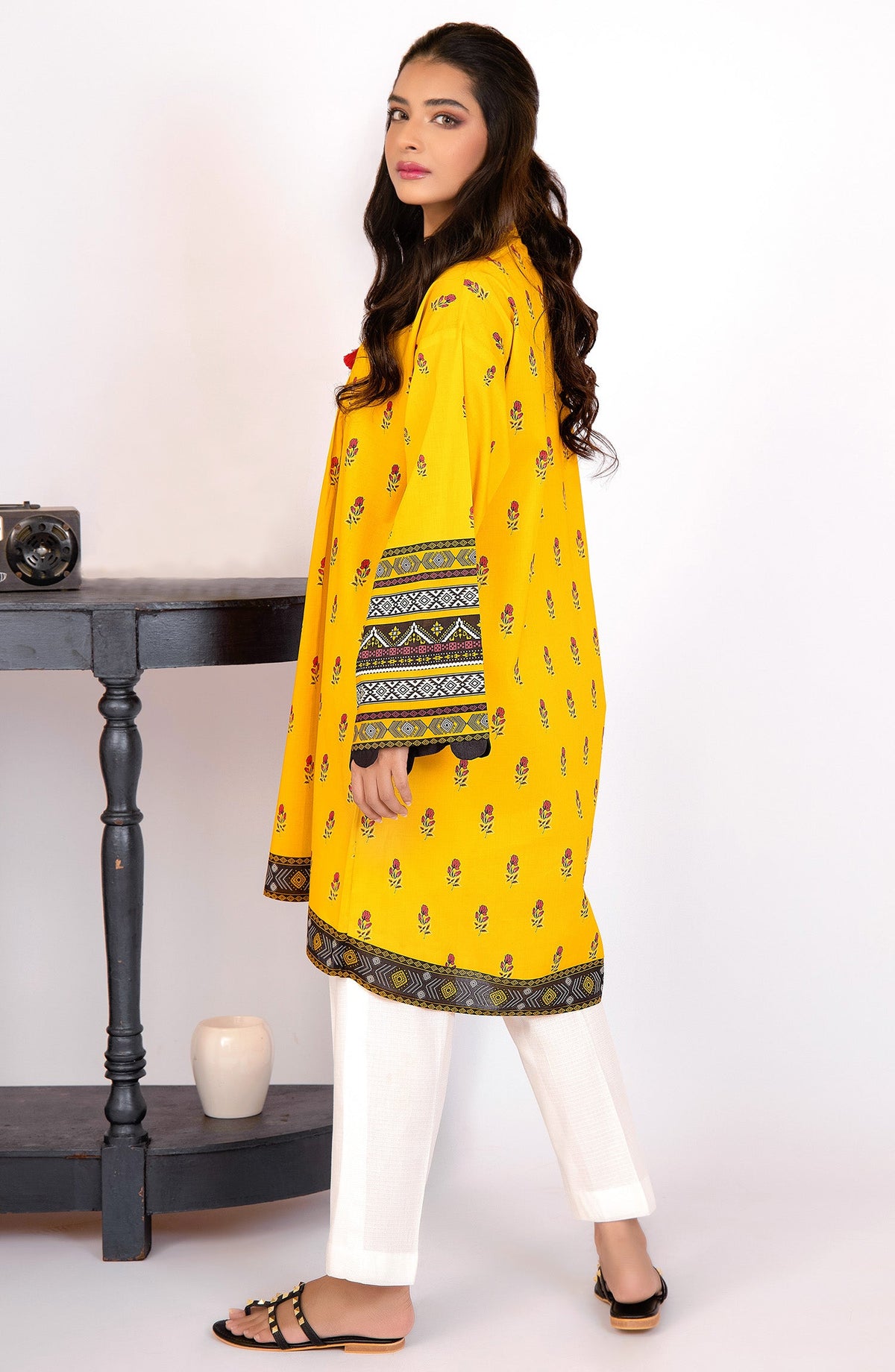 Orient - Unstitched 1 Piece Printed Lawn Shirt