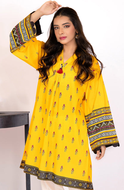 Orient - Unstitched 1 Piece Printed Lawn Shirt