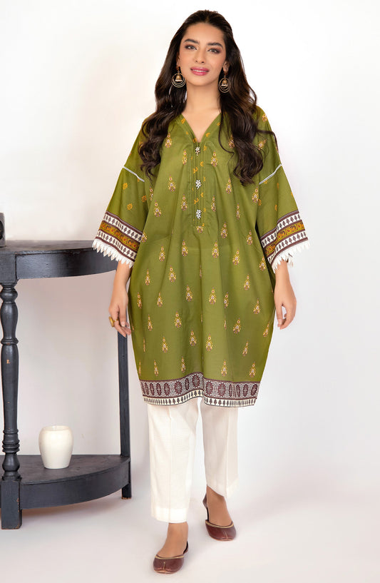 Orient - Unstitched 1 Piece Printed Lawn Shirt