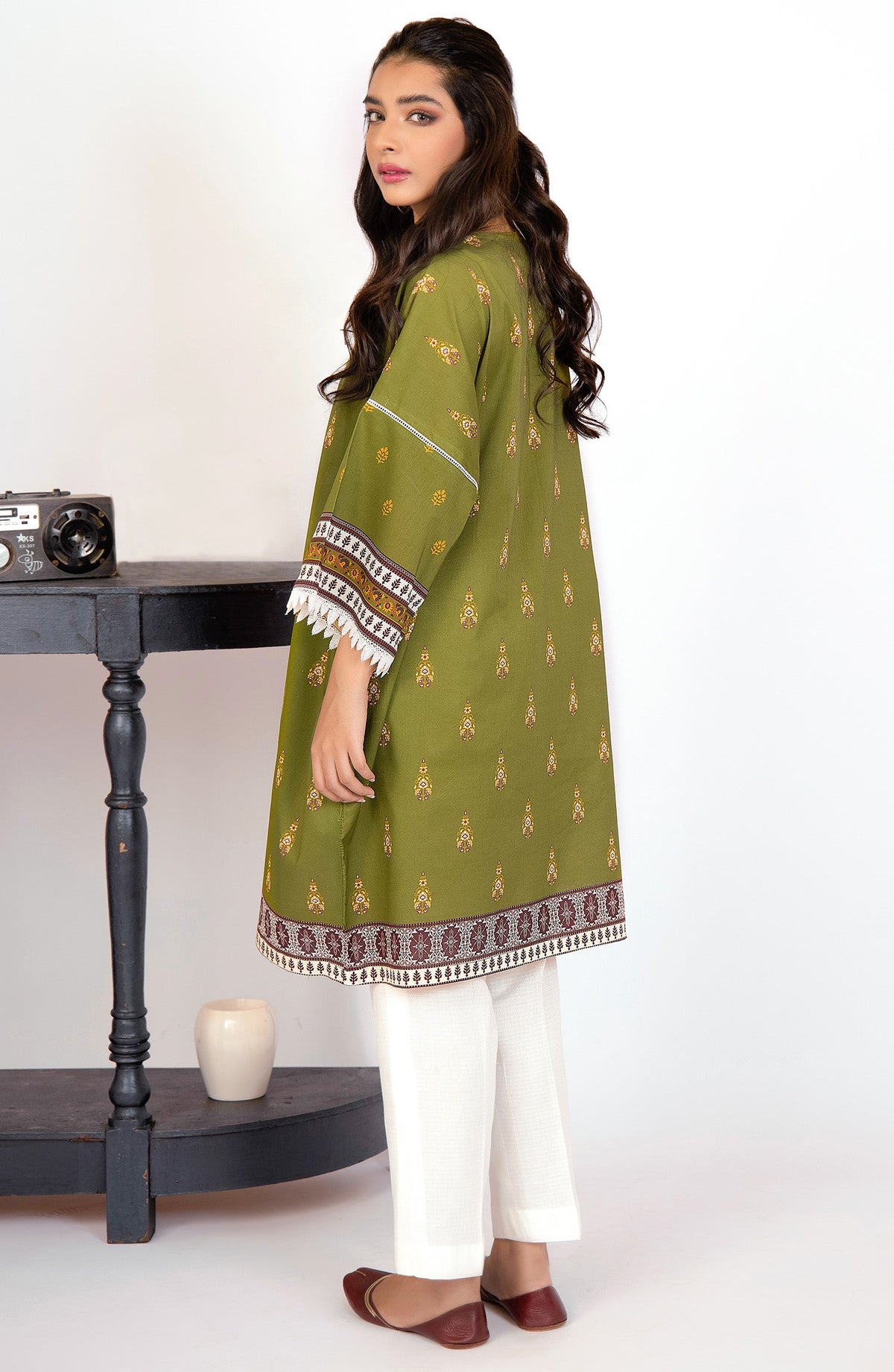 Orient - Unstitched 1 Piece Printed Lawn Shirt