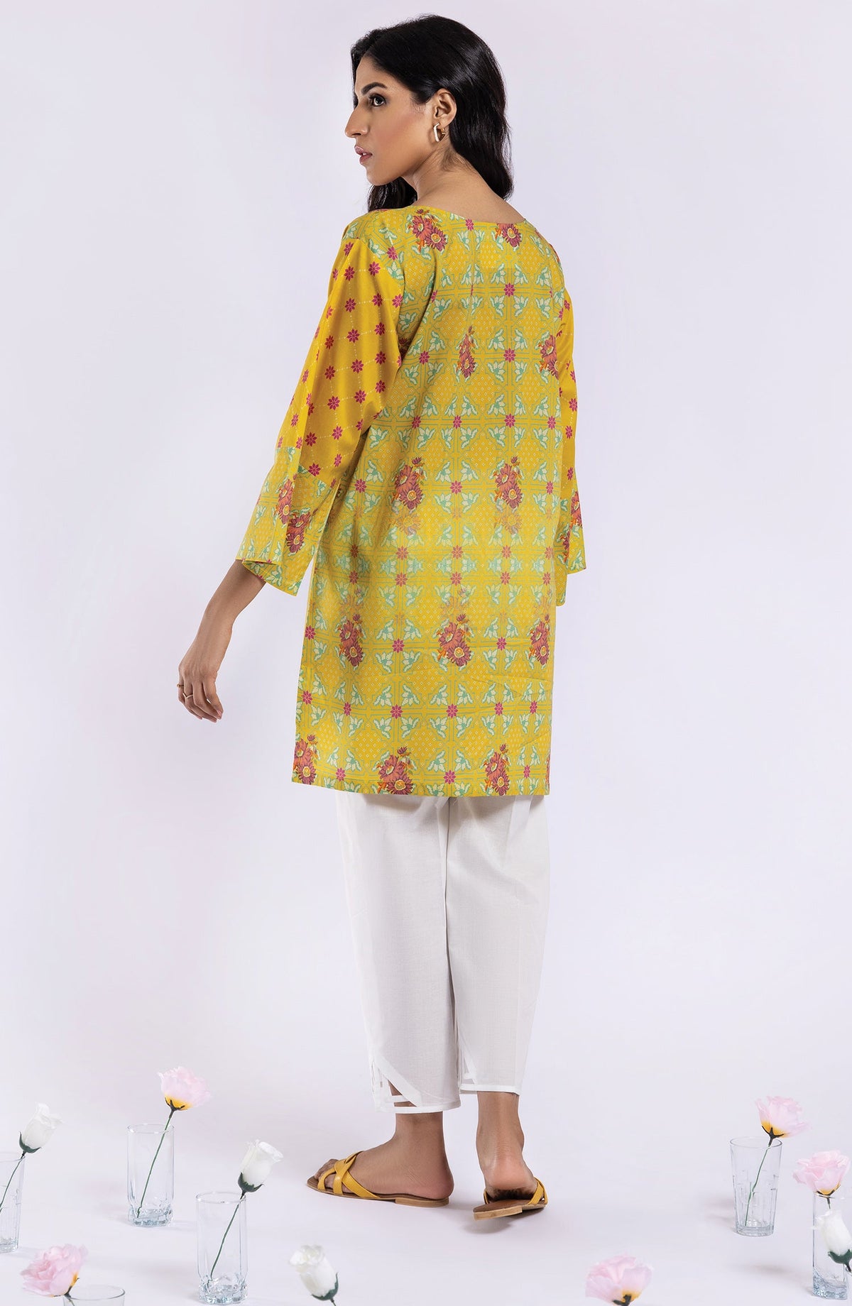 Orient - Unstitched 1 Piece Printed Lawn Shirt