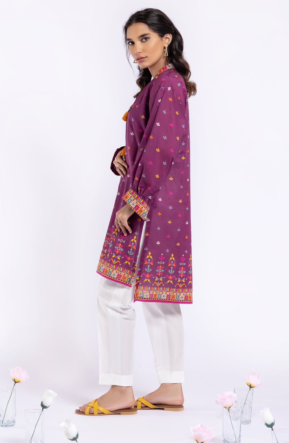 Orient - Unstitched 1 Piece Printed Lawn Shirt
