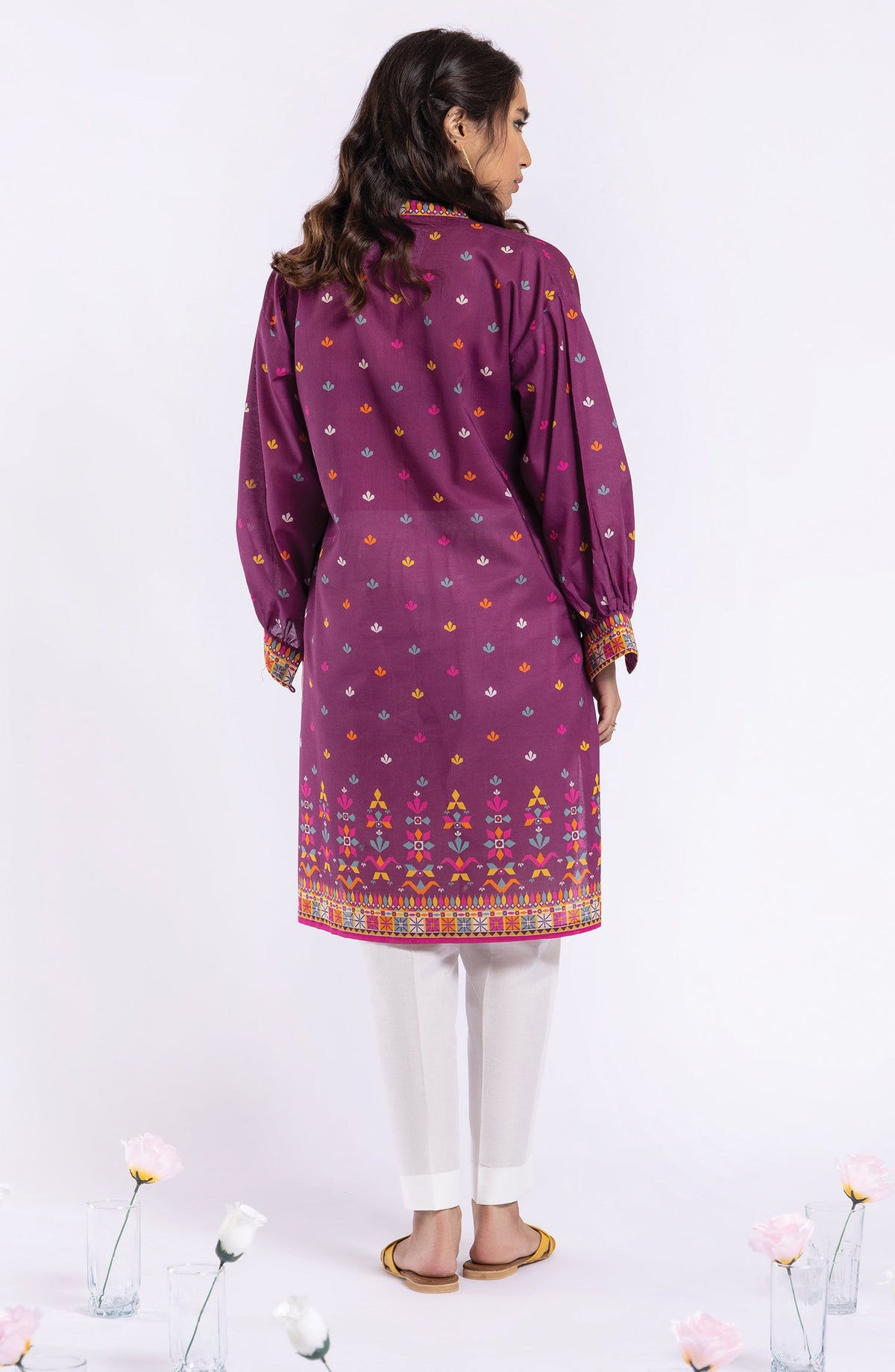 Orient - Unstitched 1 Piece Printed Lawn Shirt