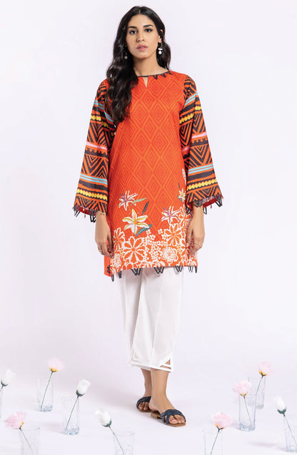 Orient - Unstitched 1 Piece Printed Lawn Shirt