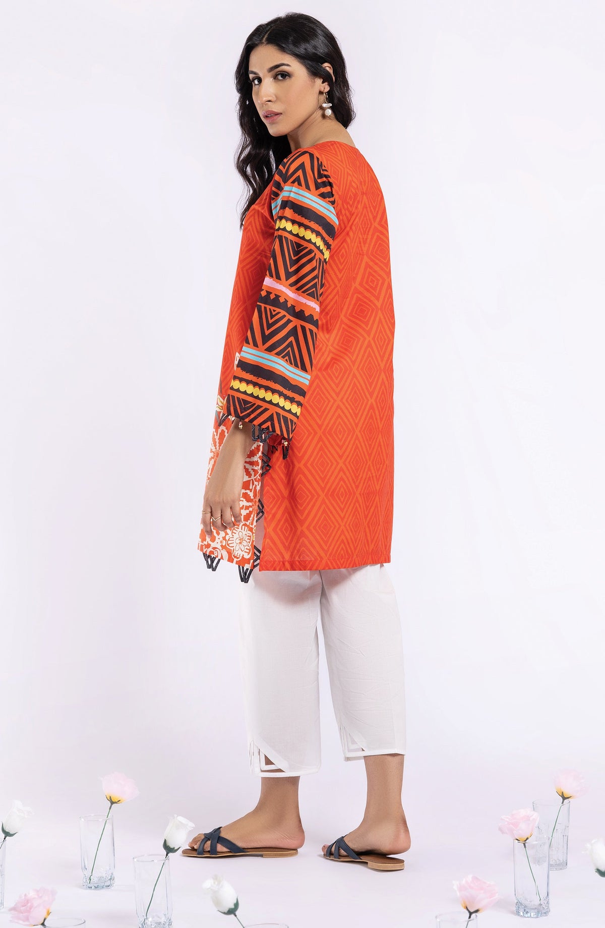 Orient - Unstitched 1 Piece Printed Lawn Shirt