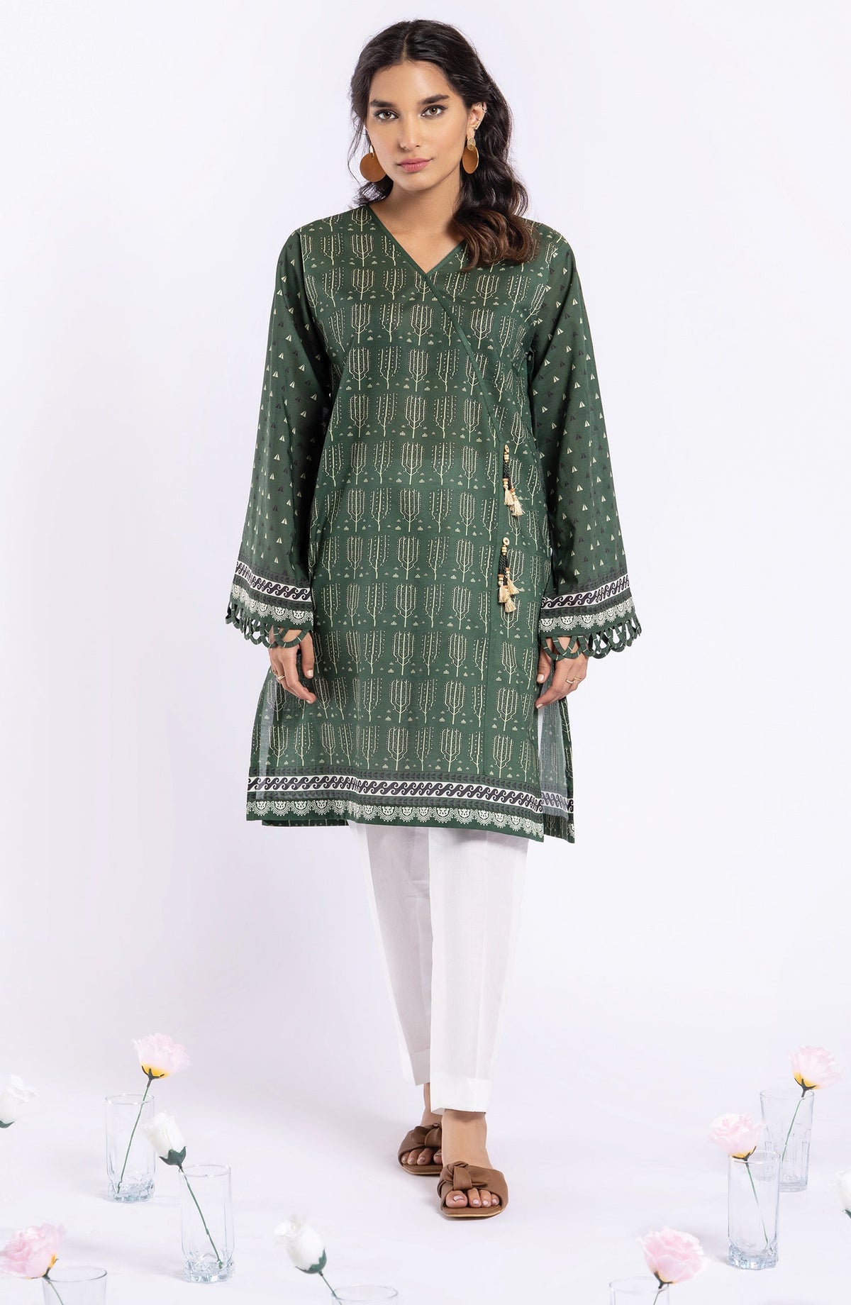 Orient - Unstitched 1 Piece Printed Lawn Shirt
