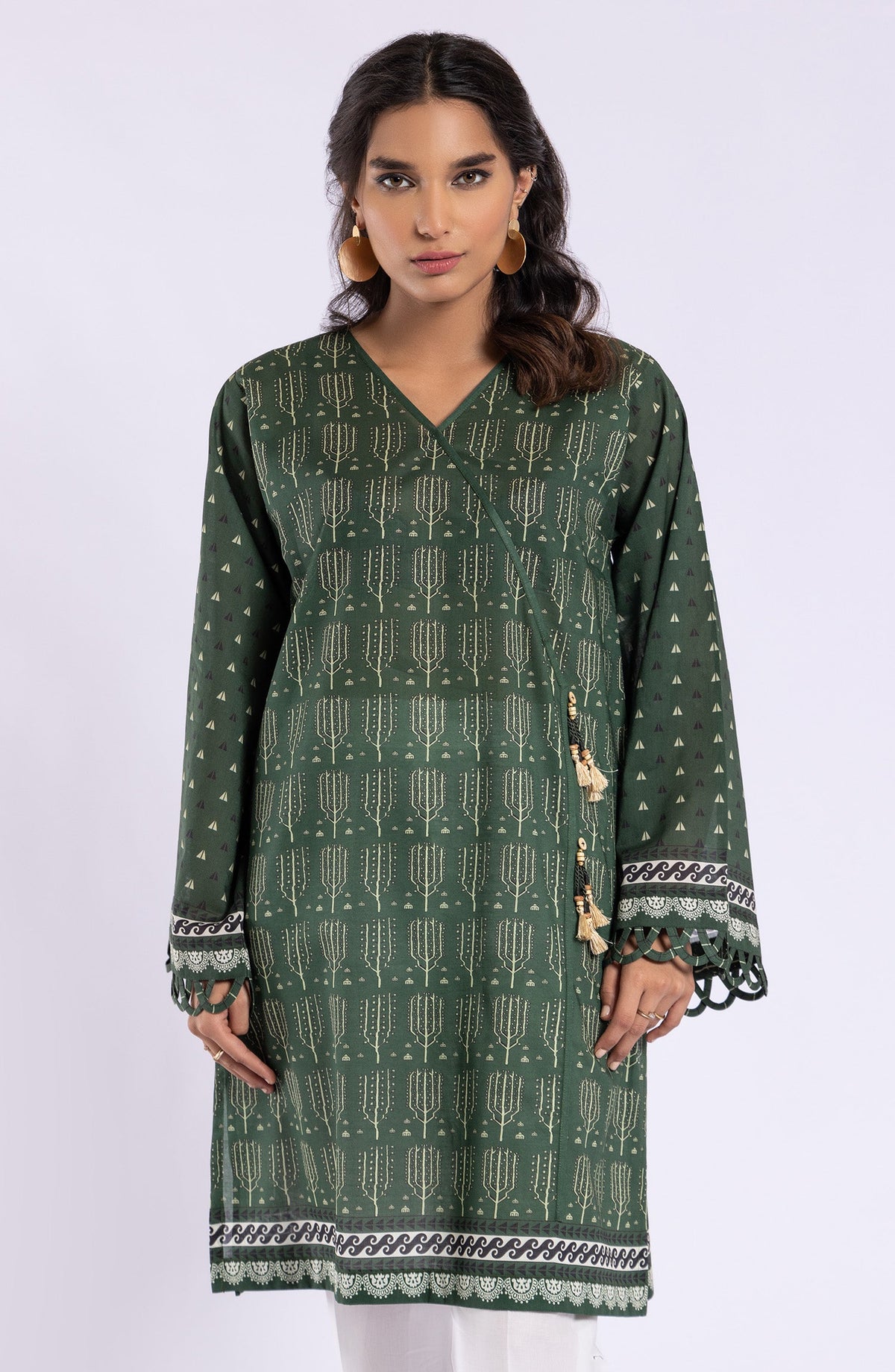 Orient - Unstitched 1 Piece Printed Lawn Shirt