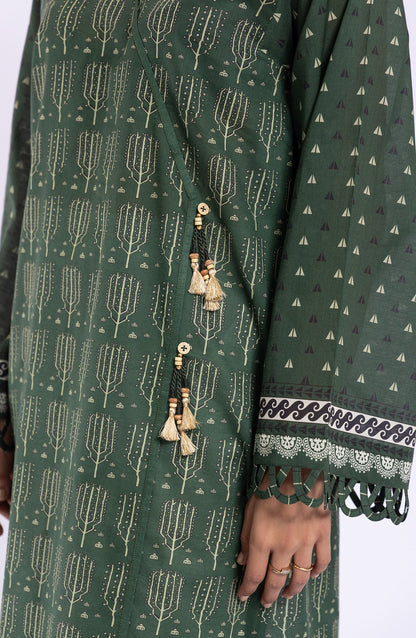Orient - Unstitched 1 Piece Printed Lawn Shirt