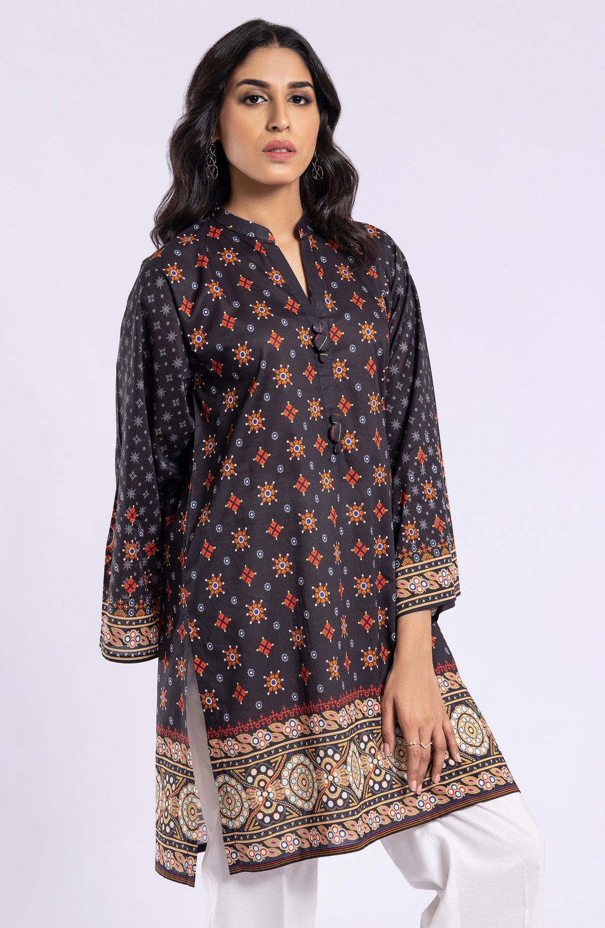 Orient - Unstitched 1 Piece Printed Lawn Shirt