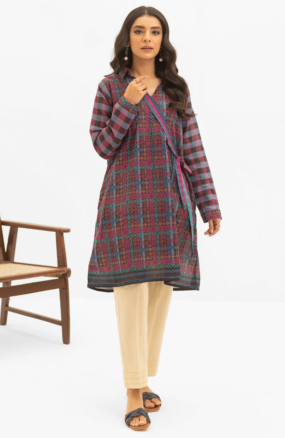 Orient - Unstitched 1 Piece Printed Lawn Shirt