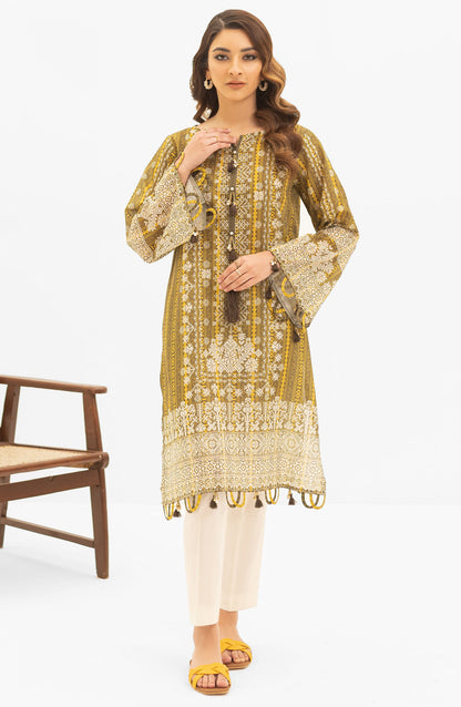 Orient - Unstitched 1 Piece Printed Lawn Shirt