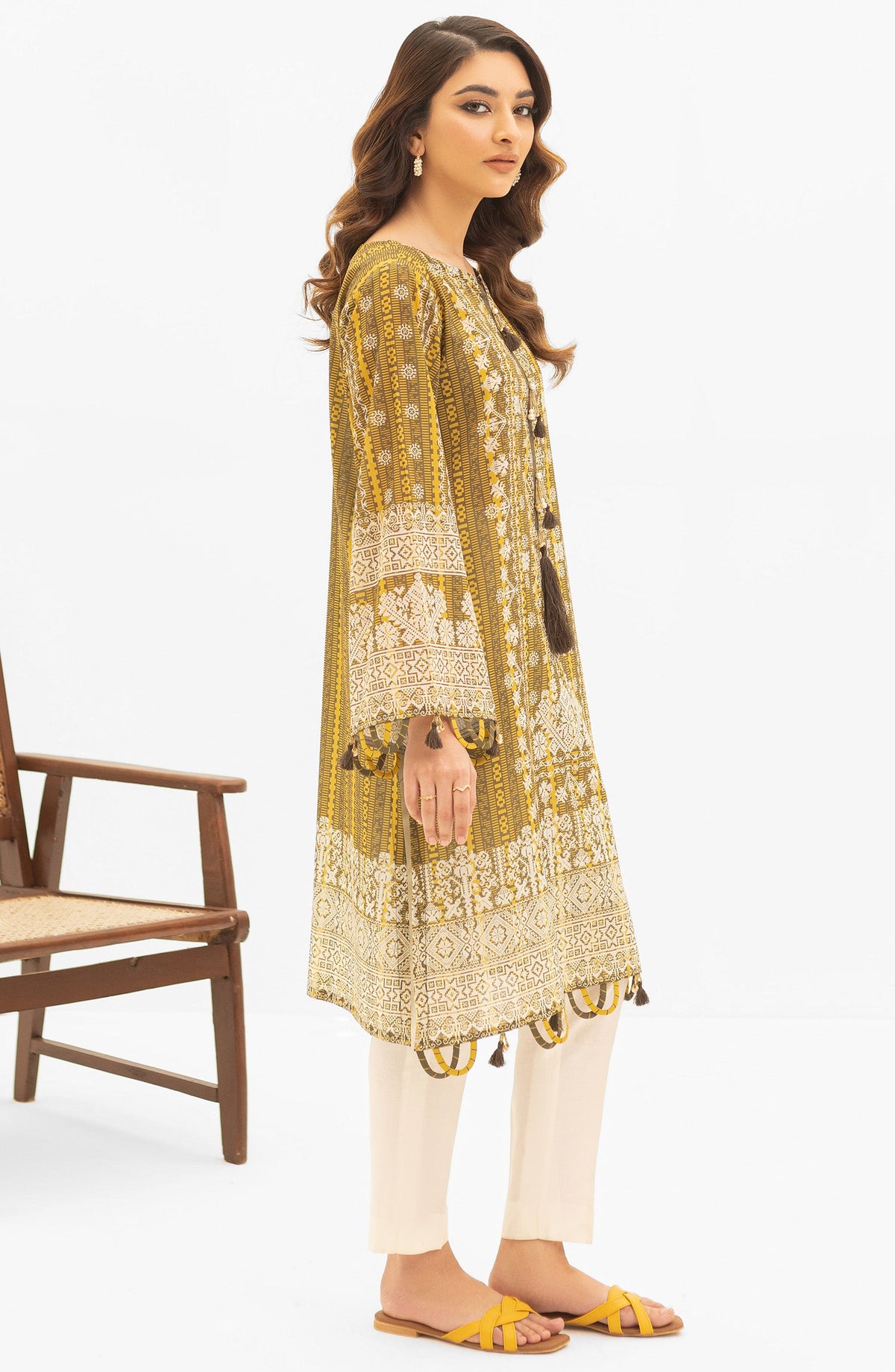 Orient - Unstitched 1 Piece Printed Lawn Shirt