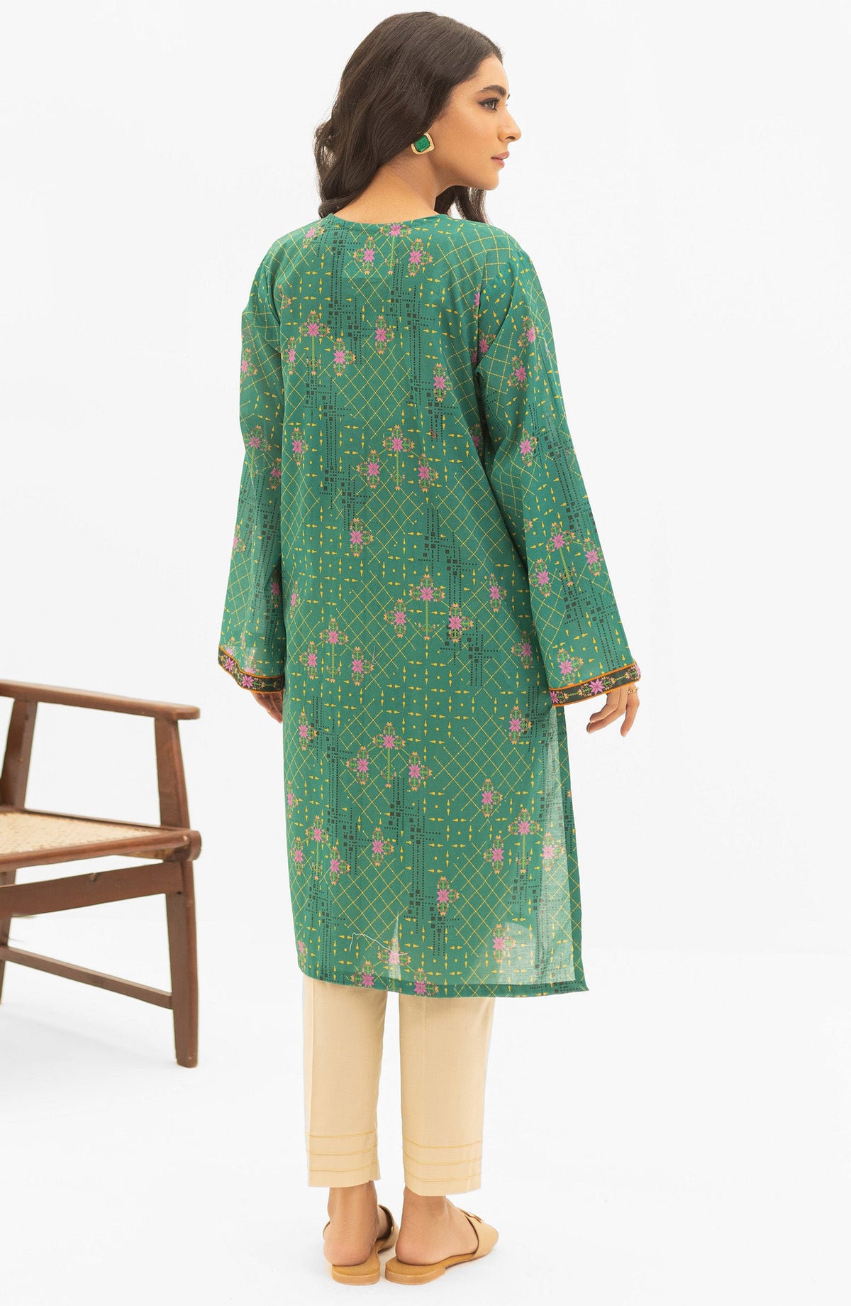Orient - Unstitched 1 Piece Printed Lawn Shirt