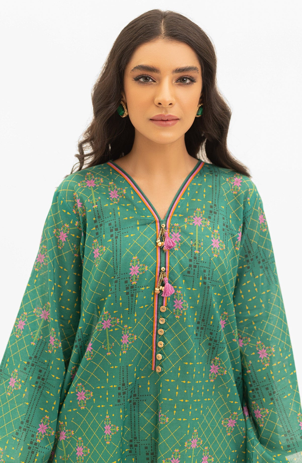 Orient - Unstitched 1 Piece Printed Lawn Shirt