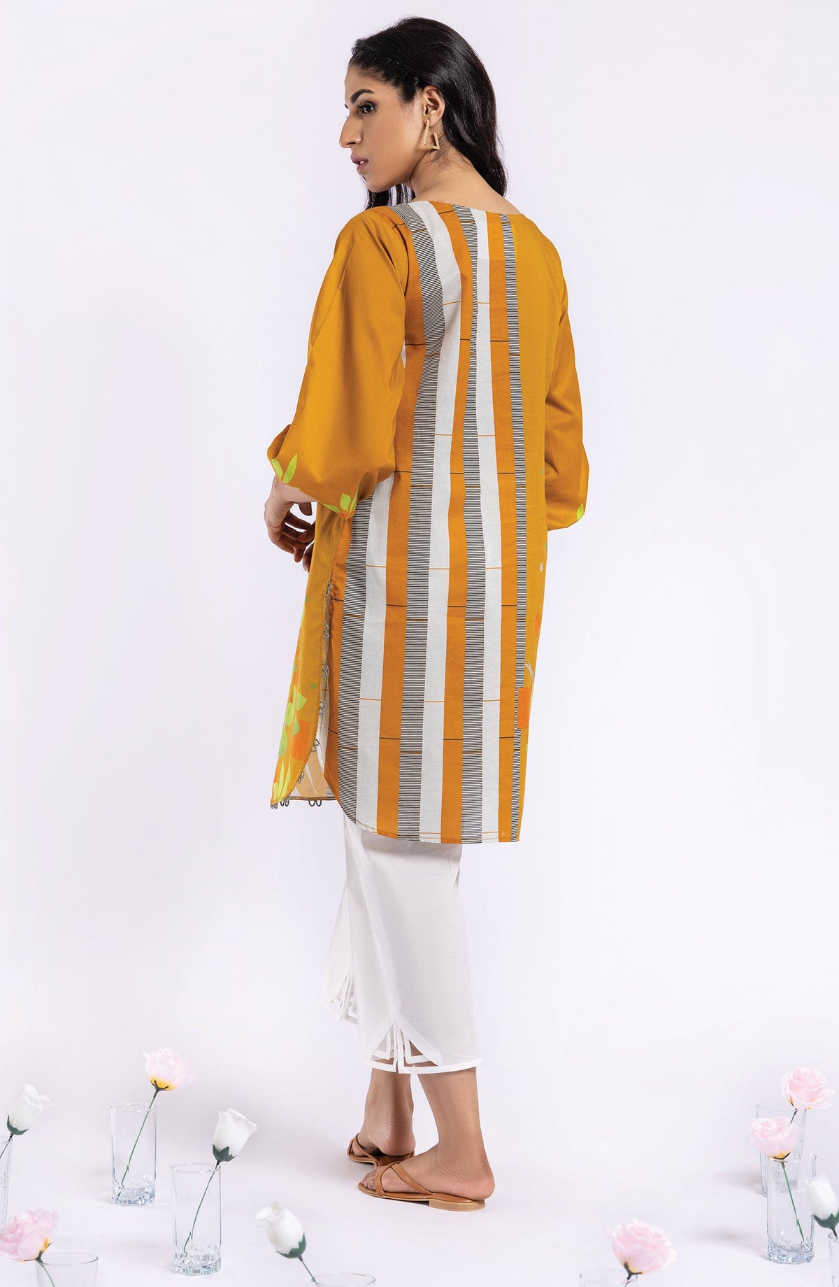 Orient - Unstitched 1 Piece Printed Lawn Shirt