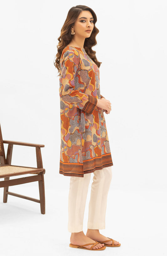 Orient - Unstitched 1 Piece Printed Lawn Shirt