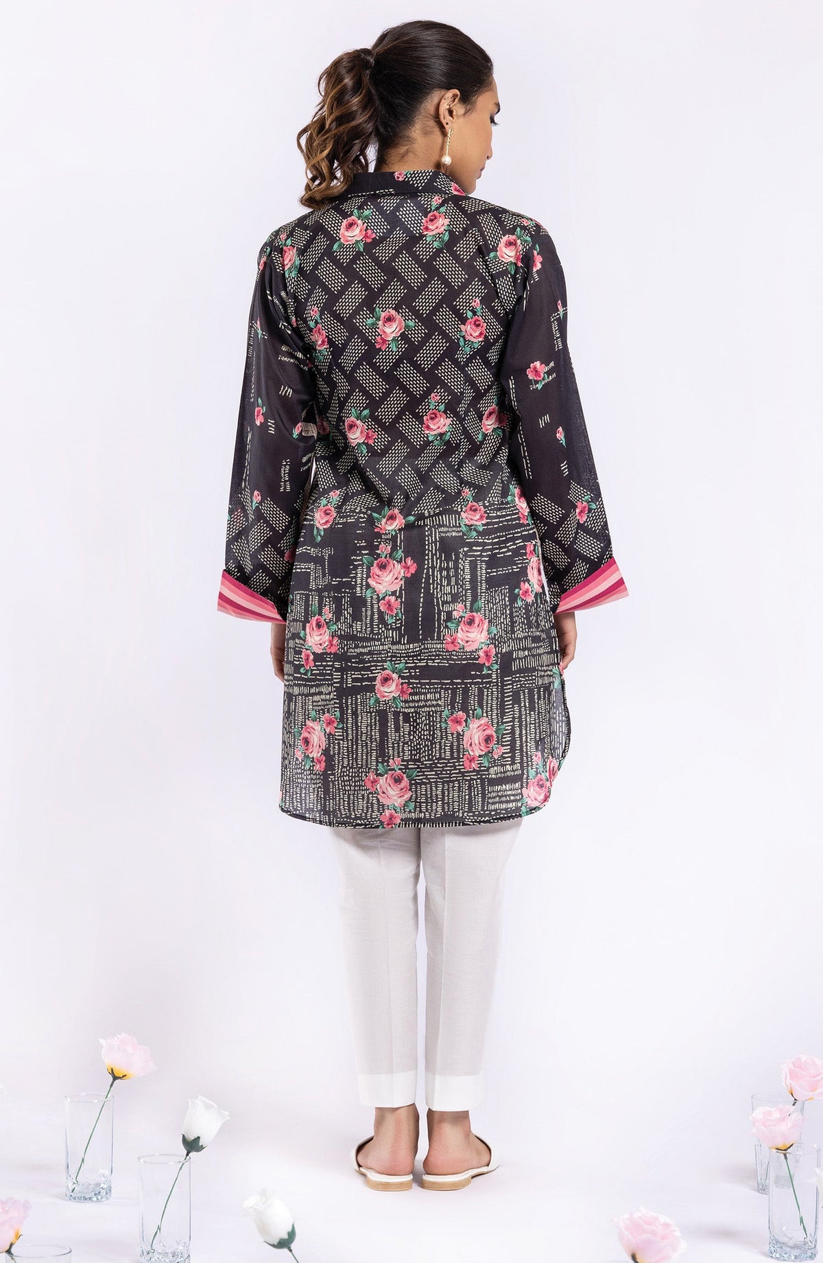 Orient - Unstitched 1 Piece Printed Lawn Shirt