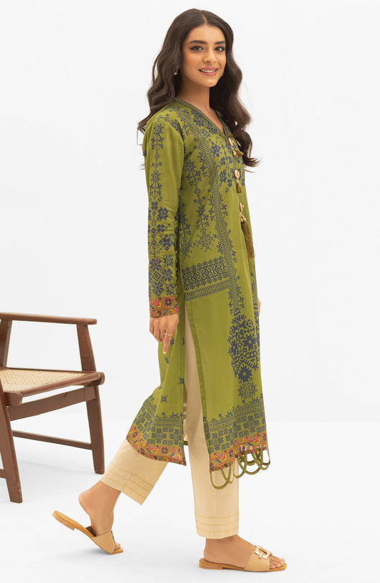 Orient - Unstitched 1 Piece Printed Lawn Shirt