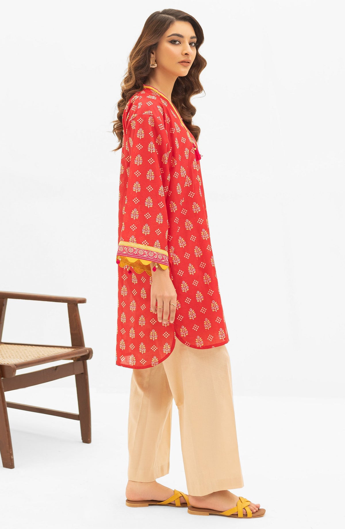 Orient - Unstitched 1 Piece Printed Lawn Shirt