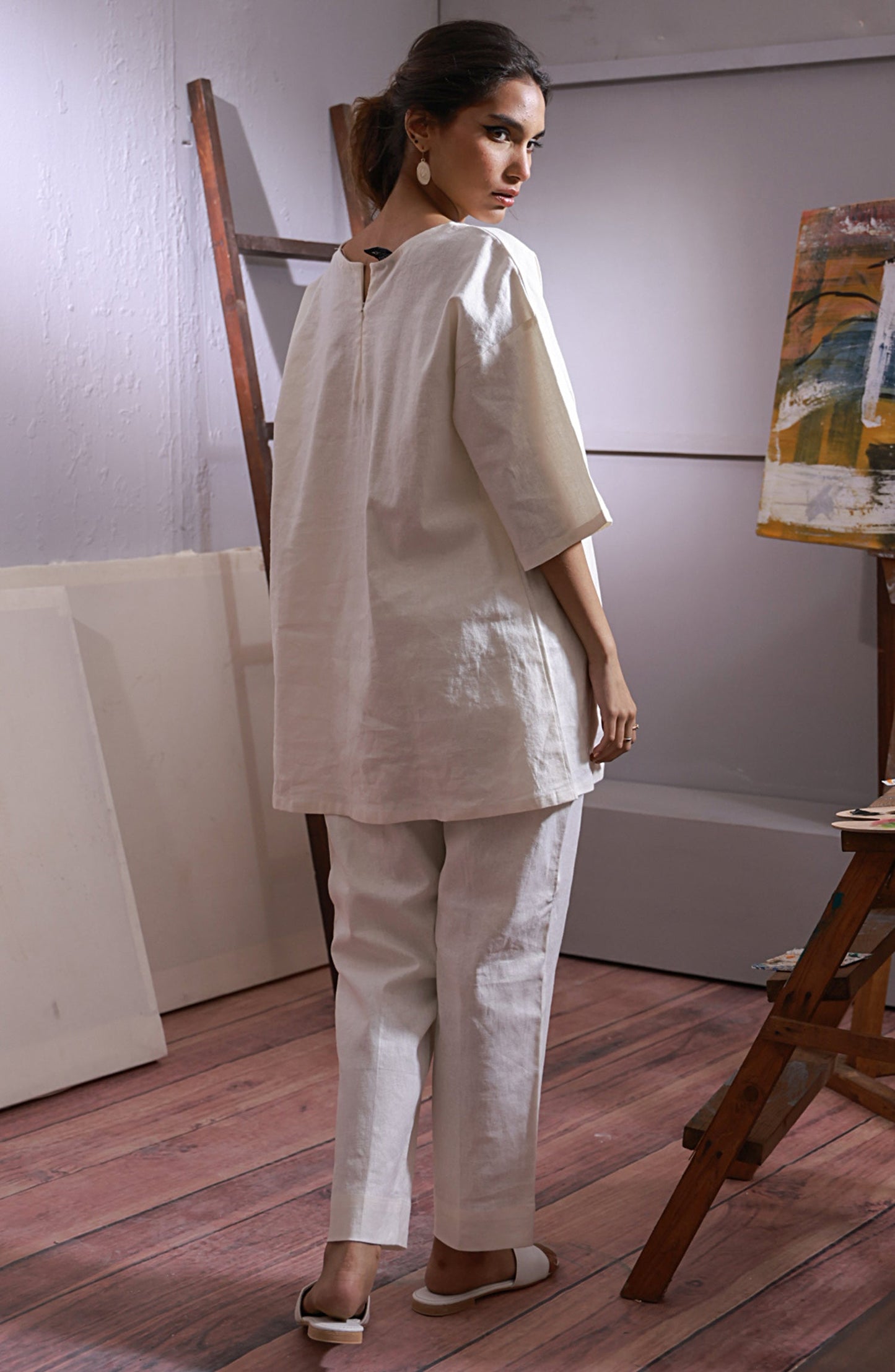 Orient - Stitched 2 Piece Plain Heavy Cotton Shirt And Pant
