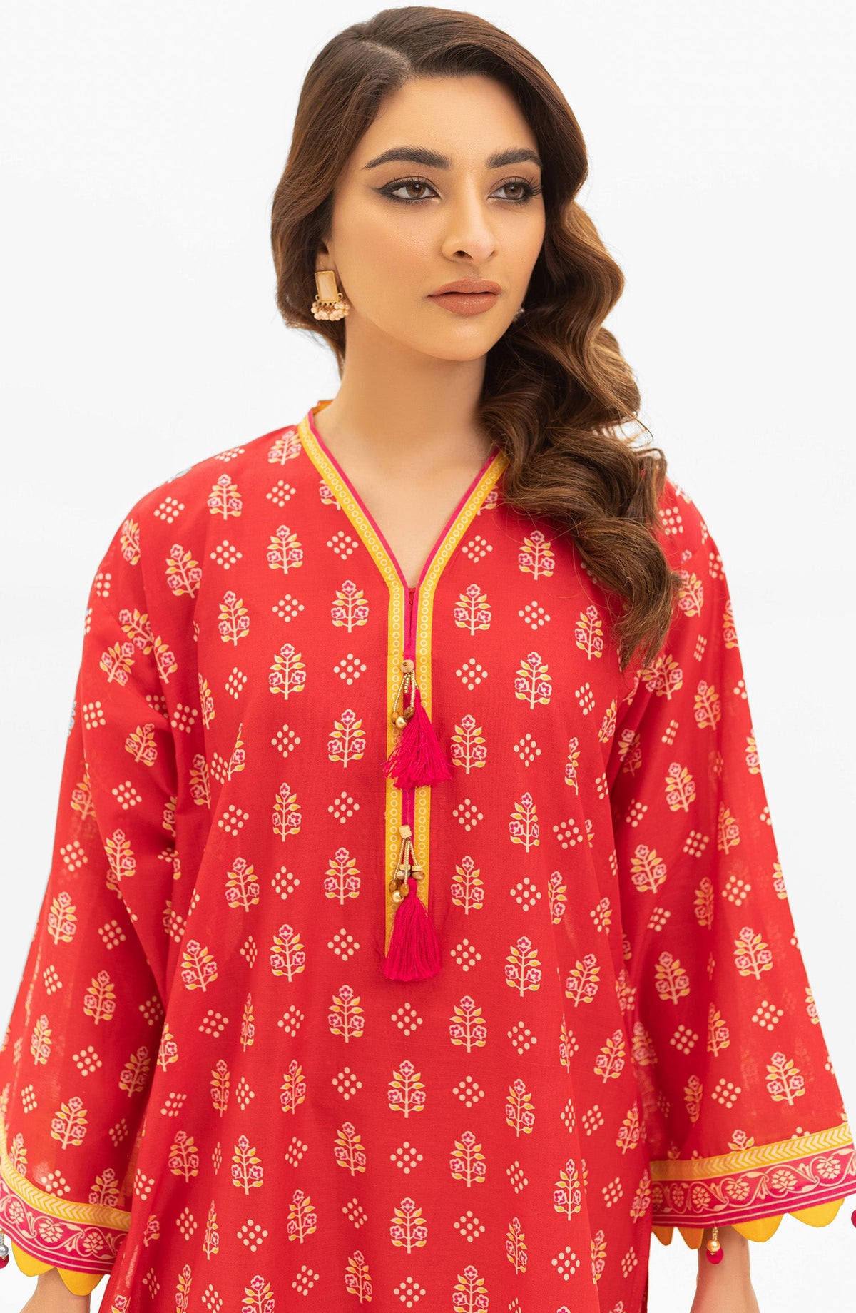 Orient - Unstitched 1 Piece Printed Lawn Shirt