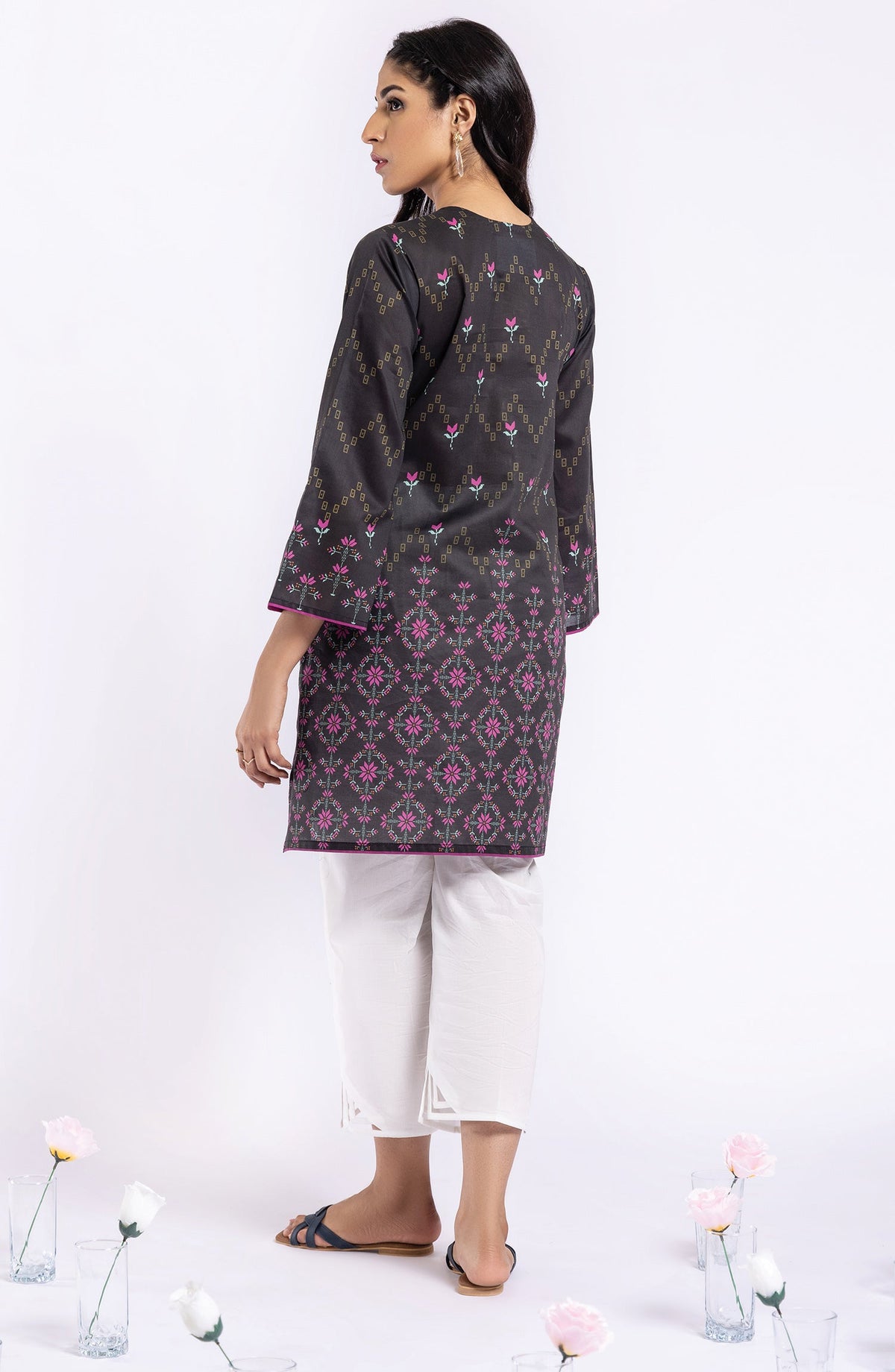Orient - Unstitched 1 Piece Printed Lawn Shirt