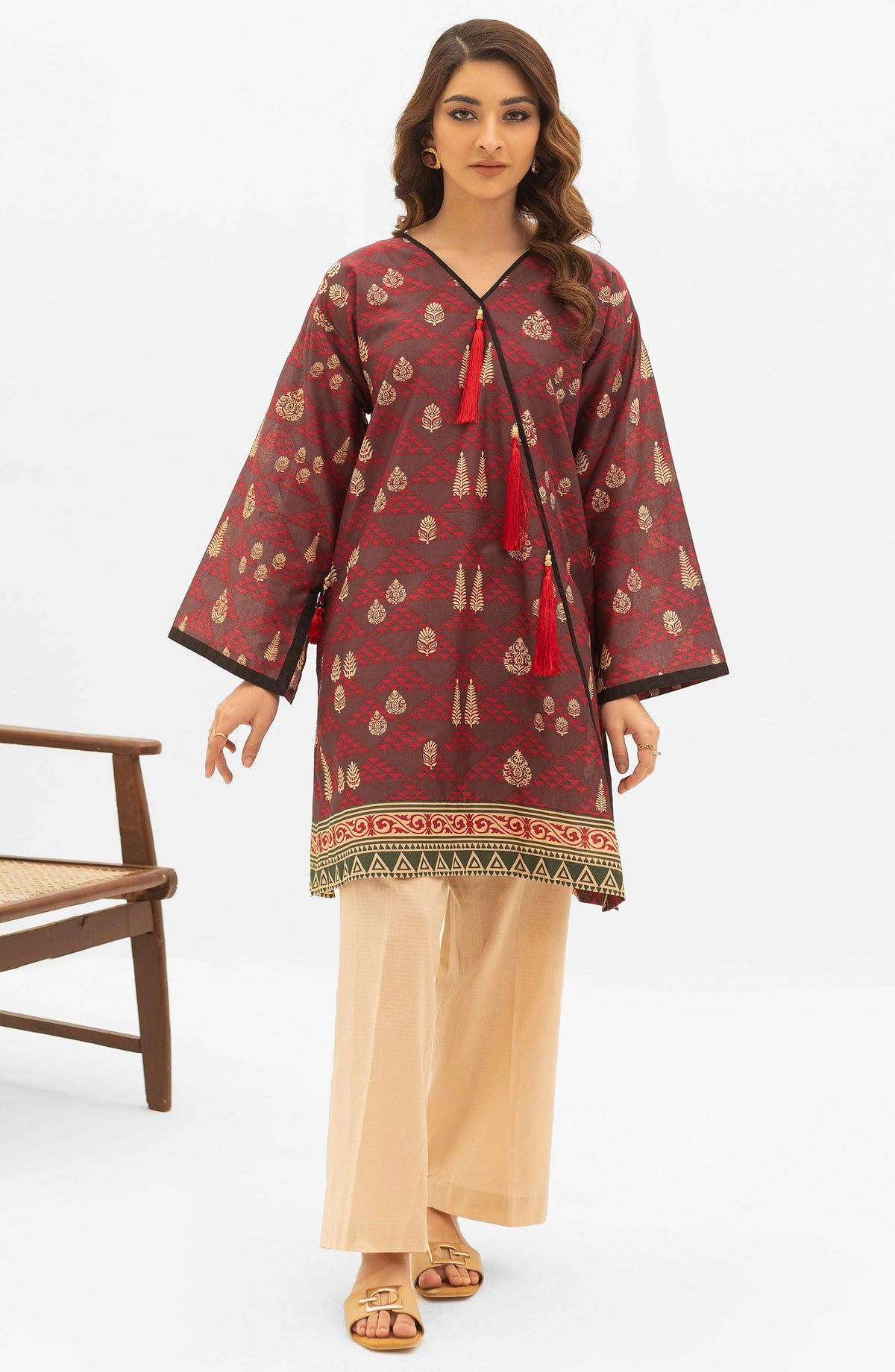 Orient - Unstitched 1 Piece Printed Lawn Shirt