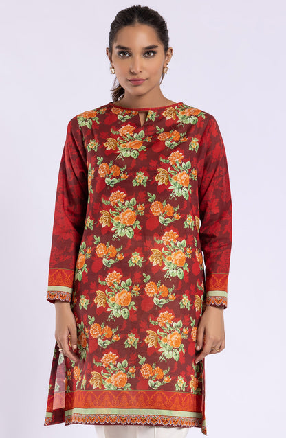 Orient - Unstitched 1 Piece Printed Lawn Shirt