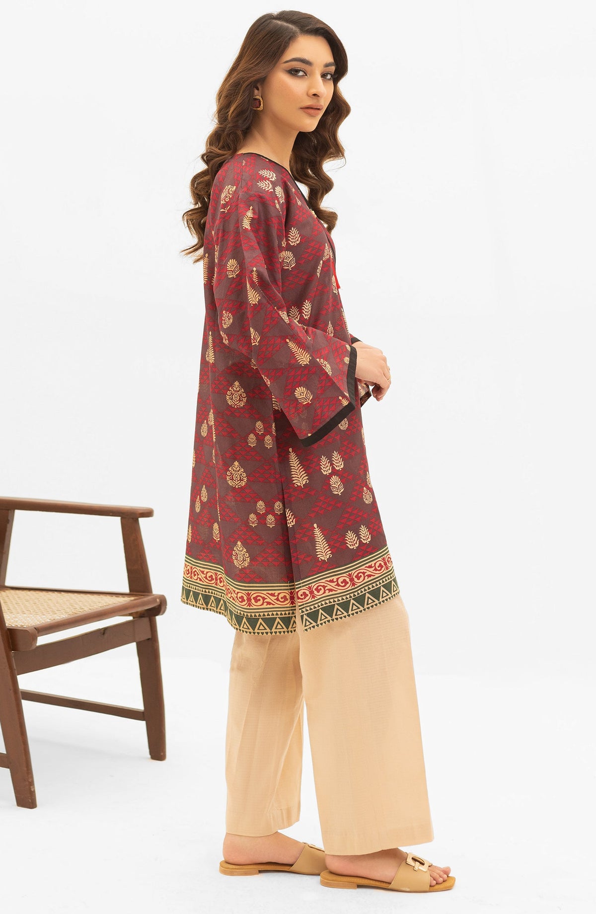Orient - Unstitched 1 Piece Printed Lawn Shirt