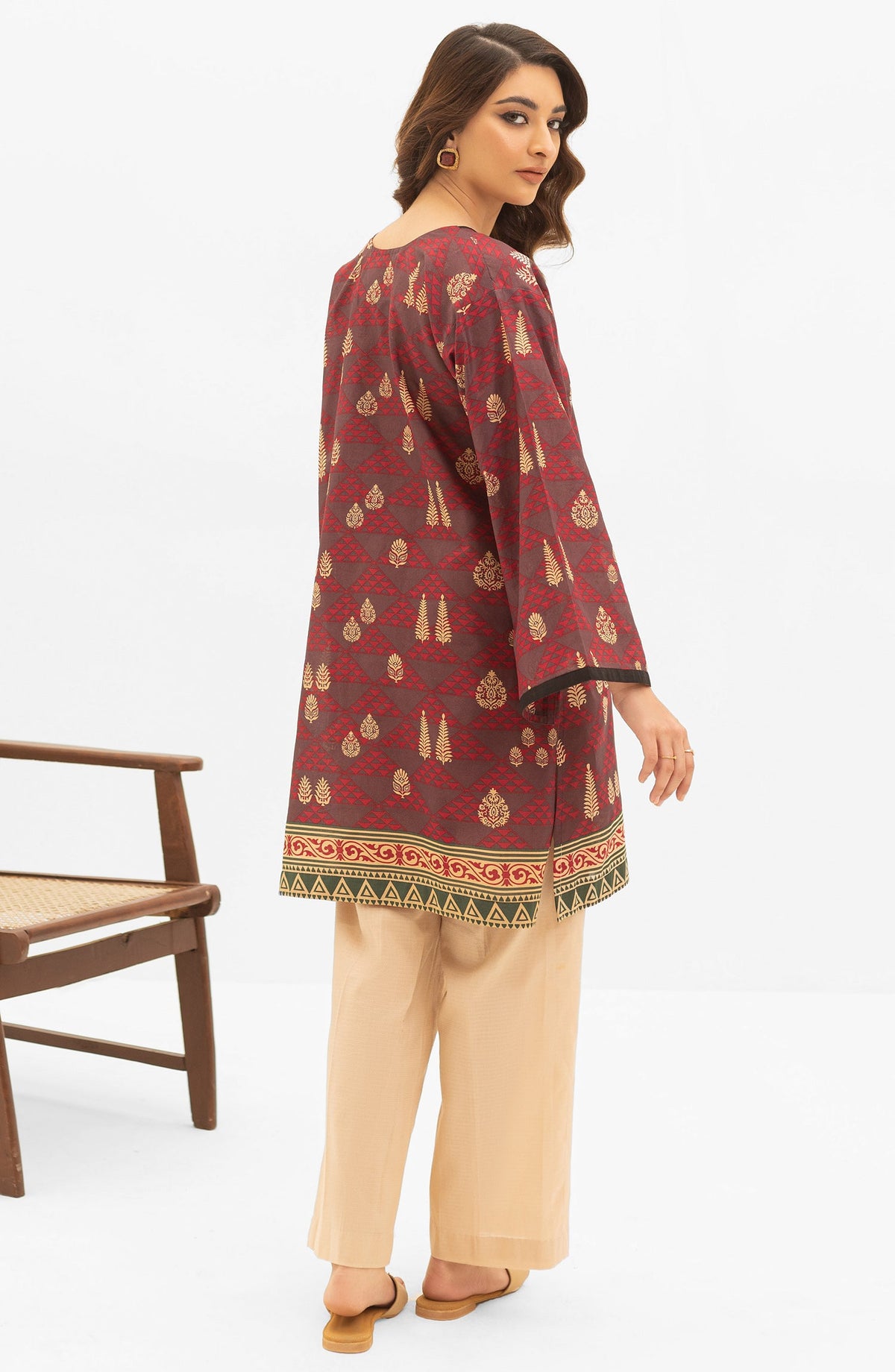 Orient - Unstitched 1 Piece Printed Lawn Shirt