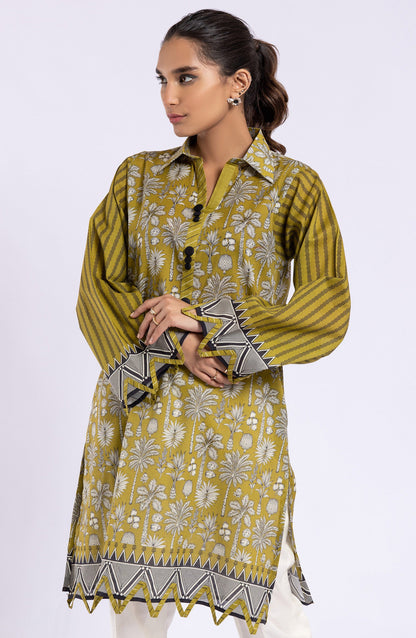 Orient - Unstitched 1 Piece Printed Lawn Shirt