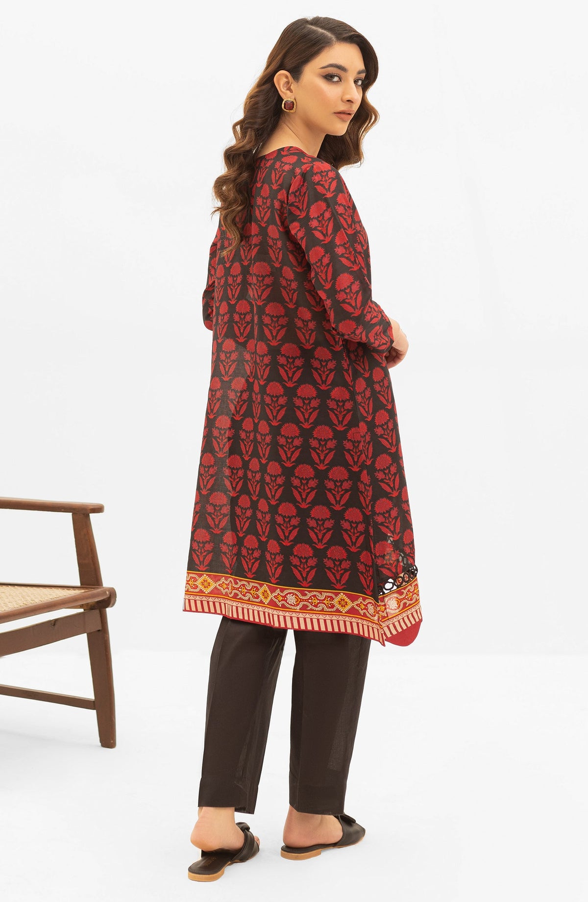 Orient - Unstitched 1 Piece Printed Lawn Shirt