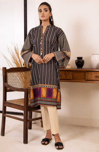Orient - Unstitched 1 Piece Printed Khaddar Winter Shirt