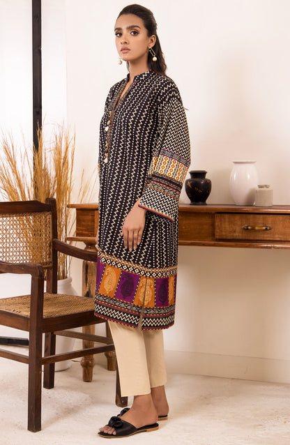 Orient - Unstitched 1 Piece Printed Khaddar Winter Shirt