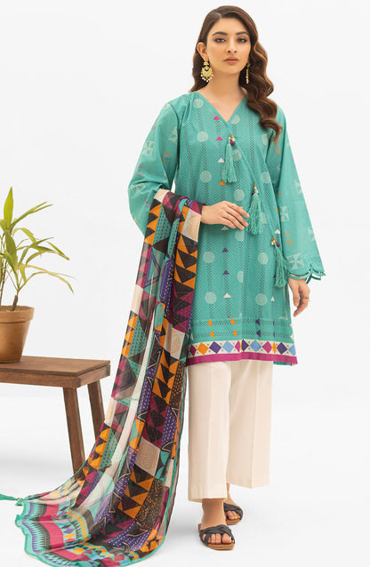 Orient - Unstitched 2 Piece Printed Lawn Shirt and Chiffon Dupatta