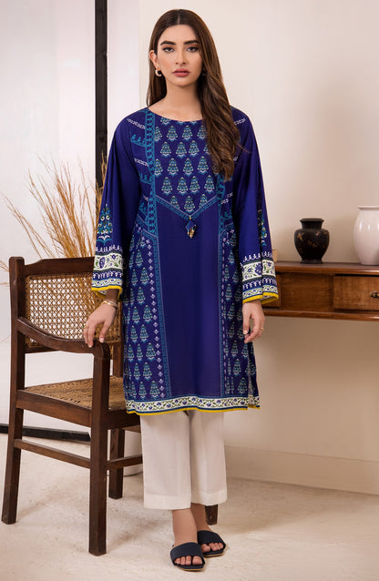 Orient - Unstitched 1 Piece Printed Khaddar Winter Shirt