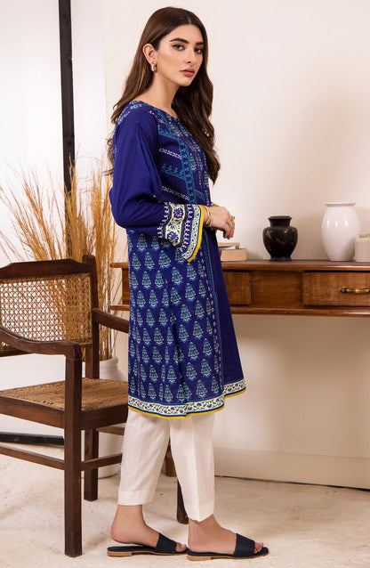 Orient - Unstitched 1 Piece Printed Khaddar Winter Shirt
