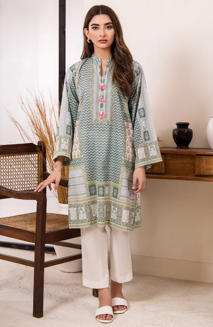 Orient - Unstitched 1 Piece Printed Khaddar Winter Shirt
