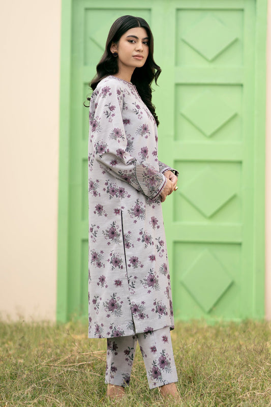 Baroque - DIGITAL PRINTED SLUB KHADDAR UF-485