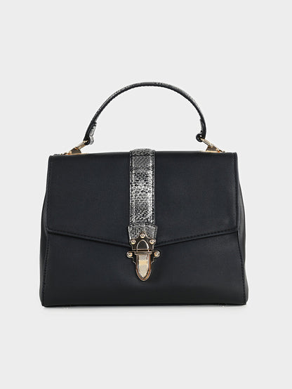 Limelight - Textured Top Handle Bag