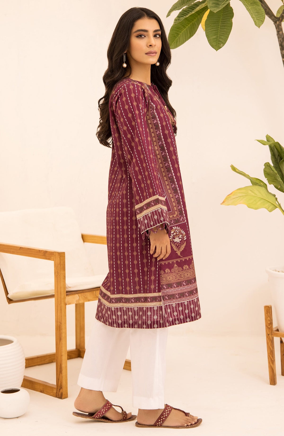 Orient - Unstitched 1 Piece Printed Khaddar Winter Shirt