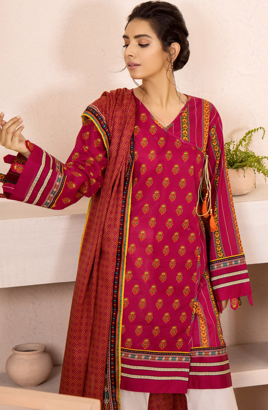 Orient - Unstitched 2 Piece Printed Heavy Lawn Shirt and Lawn Dupatta